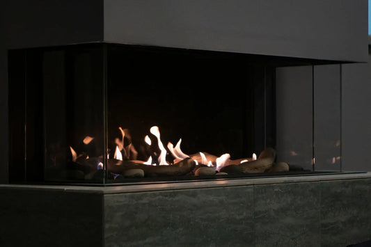 Amantii Sierra Flame 58" TOSCANA 3-Sided Liquid Propane Fireplace | TOSCANA-58-LP