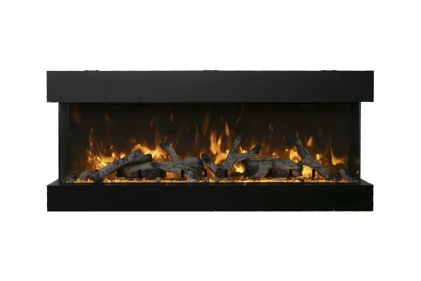 Amantii Tru View Deep 72" Indoor Outdoor 3 Sided Smart Electric Fireplace | 72-TRU-VIEW-XL