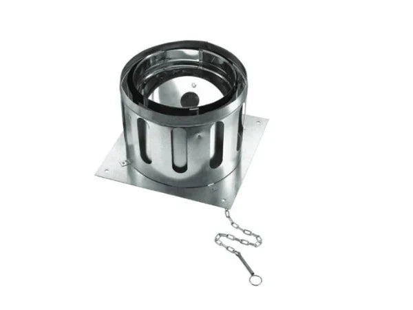 Majestic DuraVent DuraChimney II 14" Anchor Plate with Damper