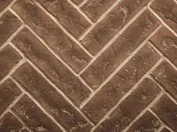 Majestic Tavern Brown Herringbone Brick Interior Panels for Meridian Platinum 36" Fireplace