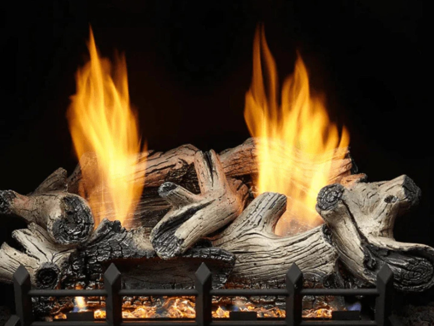 Monessen Beachcomber 18" 6 pc Burncrete Refractory Log Set