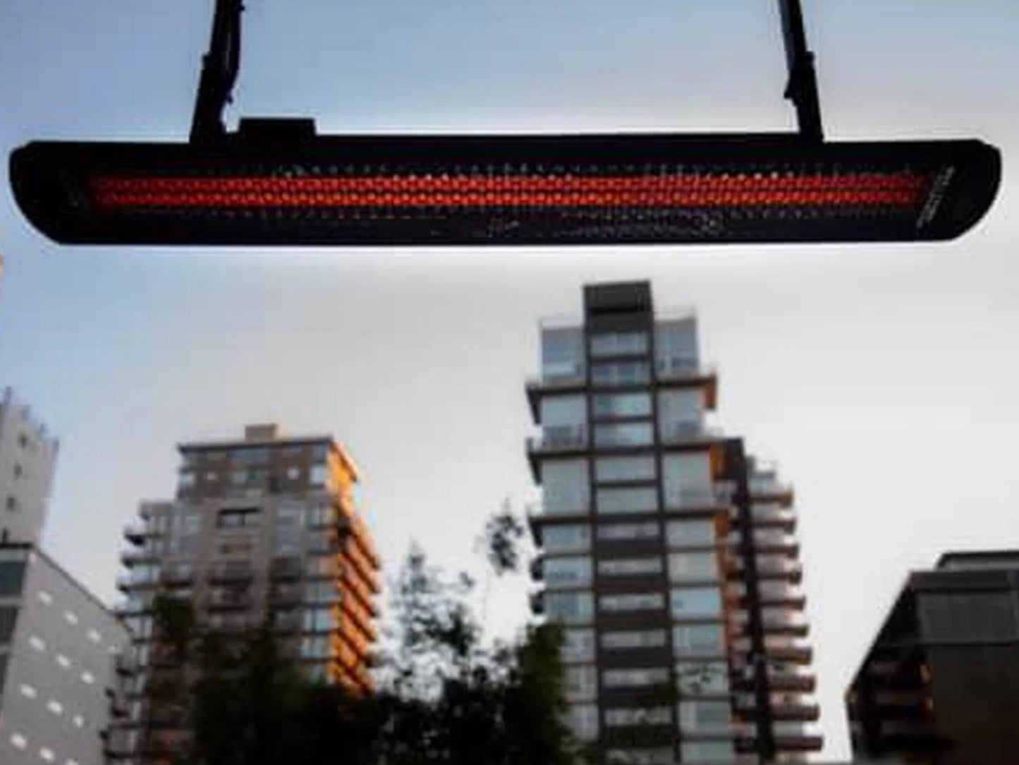 Bromic Heating 36" Black Tube Suspension Kit for Tungsten Electric Heater