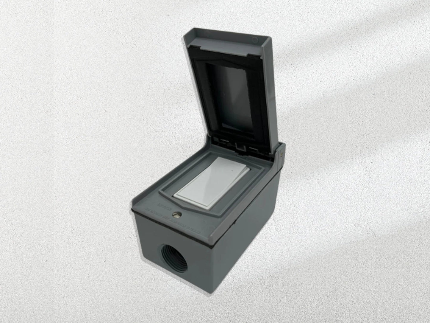 Bromic Heating Manual Single 20 AMP Switch 120-277V Oudoor Kit