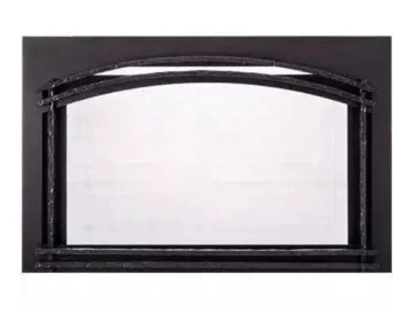 Majestic Black Forged Arch Screen Front for Trilliant 25" Gas Fireplace Insert