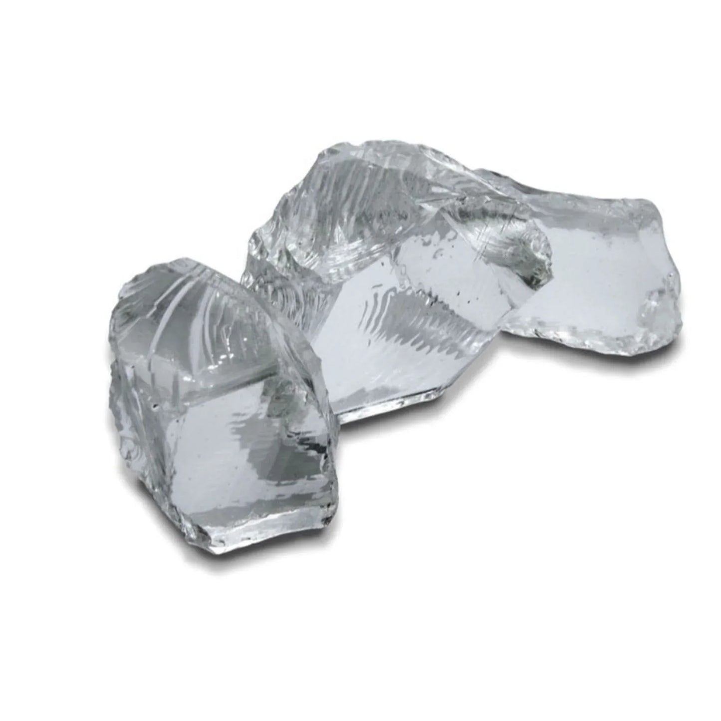 Amantii 3 Extra Large Glass Rocks Decorative Media Accessory Kit | Fi-106-Diamond