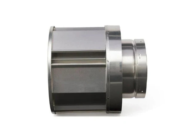 Majestic DVP 12" High Wind Vertical Termination Cap with Storm Collar