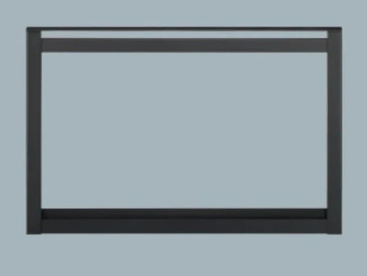 Majestic Black Inside Fit Screen Front for Jasper, Ruby and Trilliant 35" Gas Fireplace Inserts
