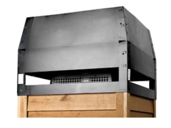 Majestic 48" X 72" Vertical Decorative Shroud for TS and TR Termination Caps