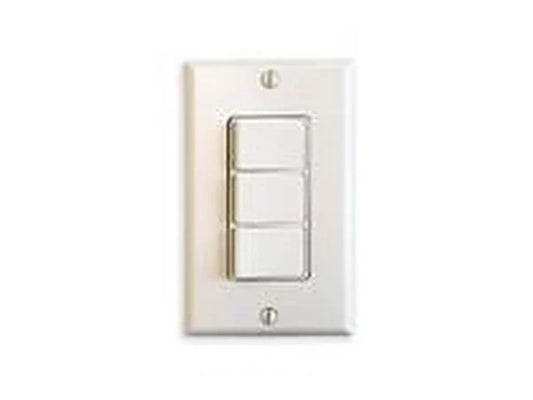 Majestic 3 Toggle Wall Switch for Multi-Color Selection