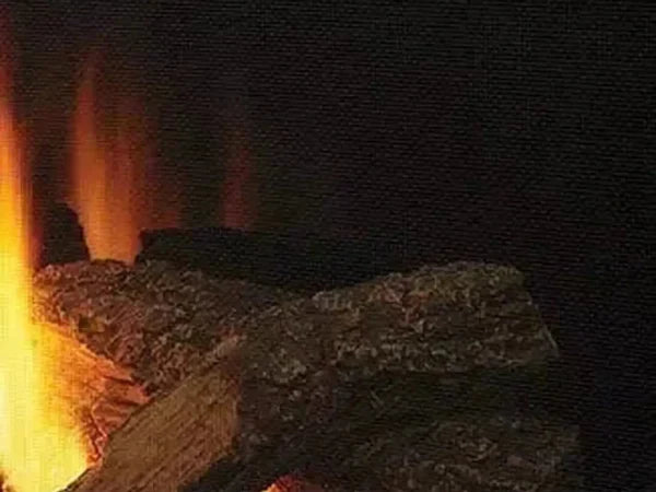 Majestic Reflective Black Contemporary Glass Liner Kit for Ruby 30" Gas Fireplace Insert