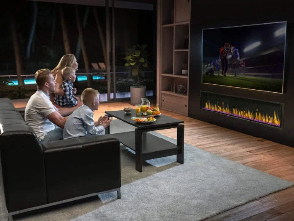 Modern Flames Orion Slim 60" Heliovision Built-in/Wall Mounted Virtual Linear Electric Fireplace