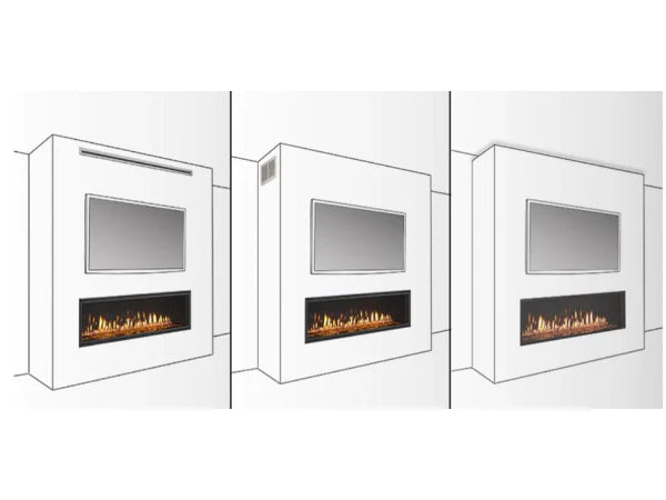 Majestic 42" Passive Heat Vent Trim Kit for Front Discharge