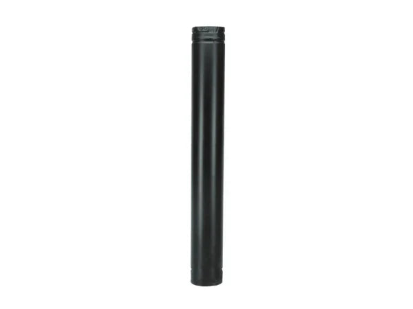 Majestic PelletVent Pro 3" x 60" Black Straight Pipe