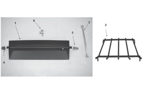 Majestic 24" Matchlight Hearth for Outdoor Fireplaces