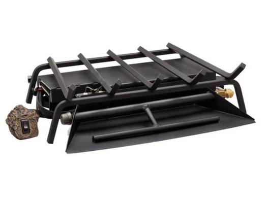 Majestic 18"/24" IPI Ignition Double Tube Vented Propane Gas Burner with Remote Control