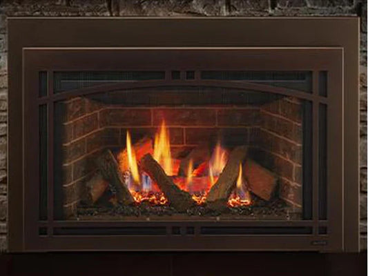 Majestic Ruby 30" Traditional Direct Vent Propane Gas Fireplace Insert with IntelliFire Touch Ignition System