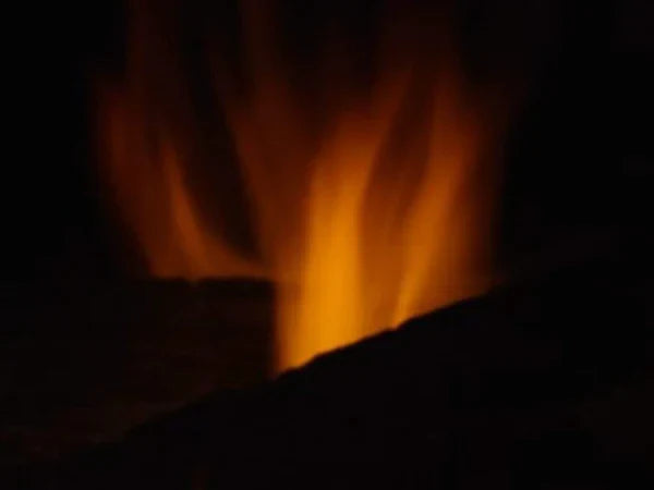 Majestic Reflective Black Glass Interior Panels for See-Through Multi-Sided Gas Fireplace