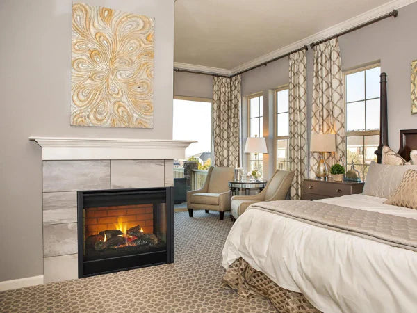 Majestic Right Corner 36" Traditional Direct Vent Natural Gas Fireplace with IntelliFire Touch Ignition System