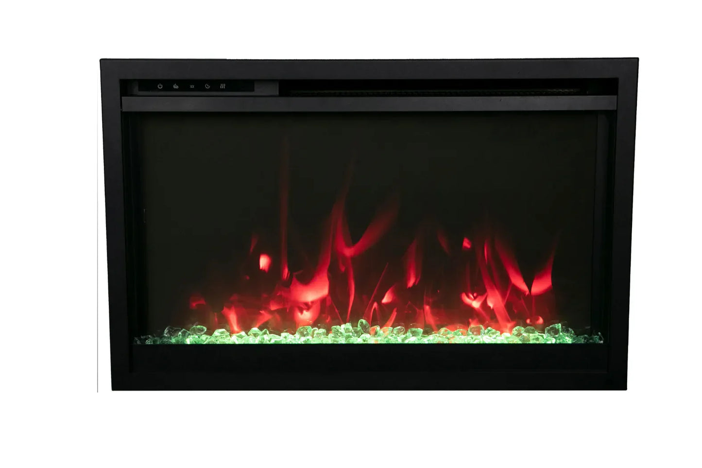 Remii Classic Xtra Slim 26" Built-In Smart Electric Fireplace | CLASSIC-SLIM-26