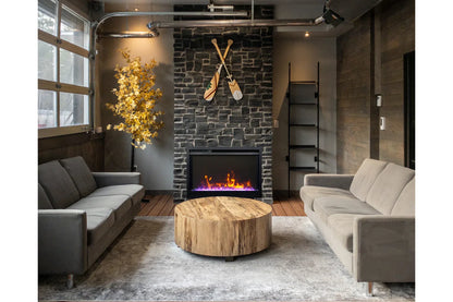 Remii Classic Xtra Slim 30" Built-In Smart Electric Fireplace | CLASSIC-SLIM-30