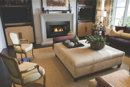 Amantii Sierra Flame New Comb 36" Natural Gas Direct Vent Linear Gas fireplace | NEWCOMB-36-NG