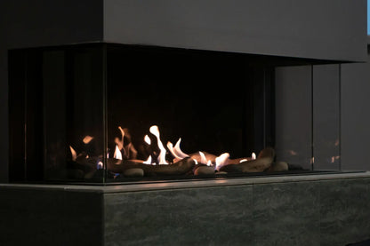 Amantii Sierra Flame 48" TOSCANA 3-Sided Natural Gas Fireplace | TOSCANA-48-NG