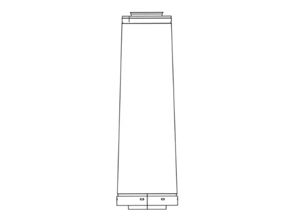 Majestic 24" DVP to SLP Pipe Adapter