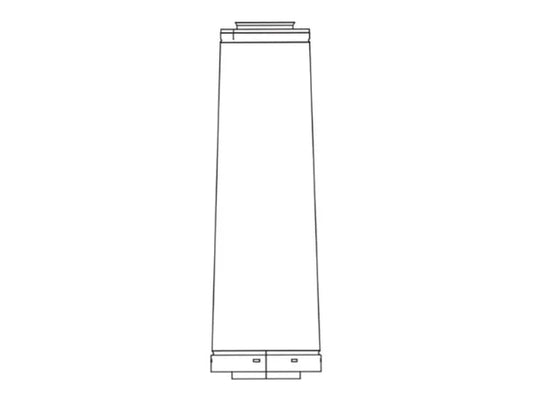 Majestic 24" DVP to SLP Pipe Adapter