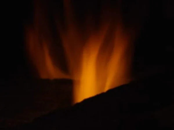 Majestic Hearthbrick 42" Black Glass walls