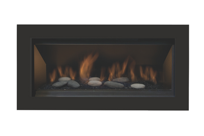 Amantii Sierra Flame Lamego 45" Zero Clearance Contemporary Electronic Ignition Gas Fireplace | LAMEGO-45-LIGHT-EI-LP