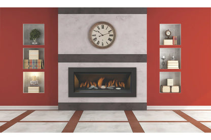 Amantii Sierra Flame Stanford 55" Deluxe Natural Gas Direct Vent Linear Gas Fireplace | STANFORD-55G-NG-DELUXE