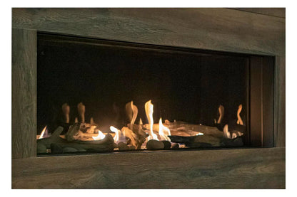 Amantii Sierra Flame Vienna 40" Natural Gas Direct Vent Linear Gas Fireplace | VIENNA-40-NG