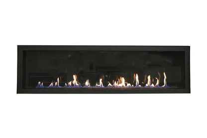 Amantii Sierra Flame Austin 65" Liquid Propane Direct Vent Linear Gas Fireplace | AUSTIN-65G-LP-DELUXE
