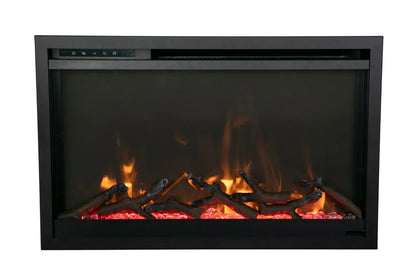 Remii Classic Xtra Slim 26" Built-In Smart Electric Fireplace | CLASSIC-SLIM-26