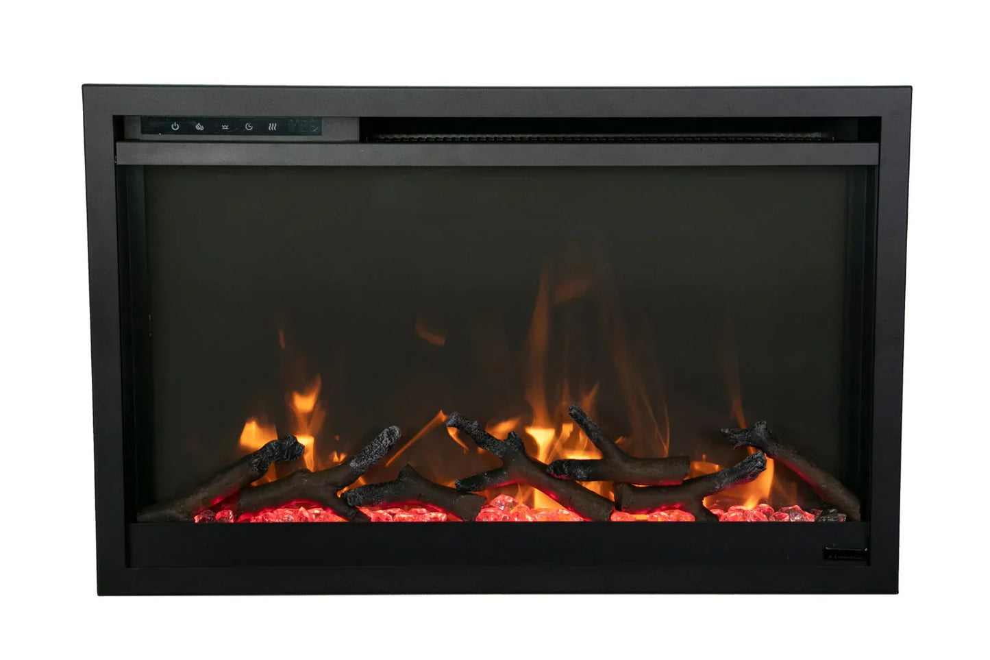Remii Classic Xtra Slim 30" Built-In Smart Electric Fireplace | CLASSIC-SLIM-30