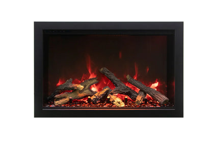 Remii Classic 33" Indoor/Outdoor Full Frame Built-in Smart Electric Fireplace | CLASSIC-33