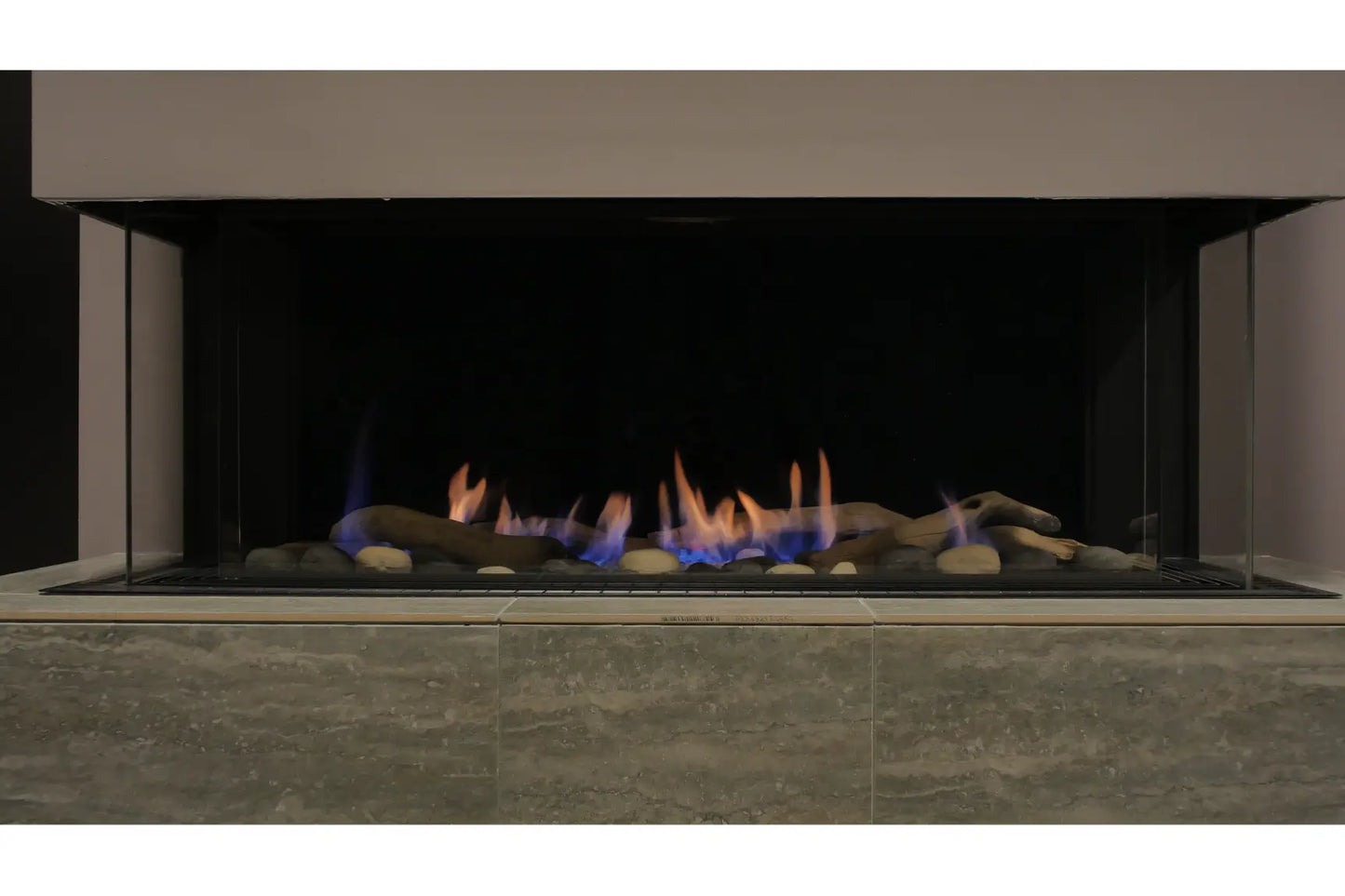 Amantii Sierra Flame 38" TOSCANA 3-Sided Liquid Propane Fireplace | TOSCANA-38-LP