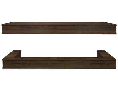 Modern Flames Coastal Sand Studio Suite Premium Wall Mounted Cabinet for 44" Landscape Pro Multi Fireplace