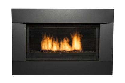 Amantii Sierra Flame New Comb Deluxe 36" Propane Direct Vent Linear Gas fireplace | NEWCOMB-36-DELUXE-LP