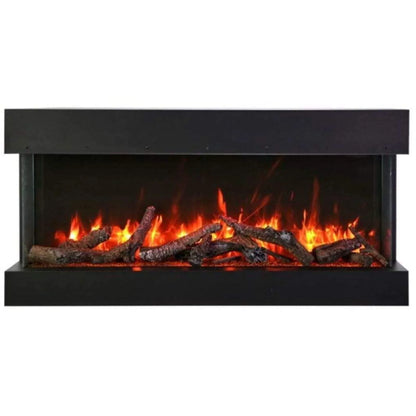 Amantii Tru View Deep 50" Indoor Outdoor 3 Sided Smart Electric Fireplace | 50-TRU-VIEW-XL