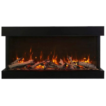 Amantii Tru View Extra Tall 50" Indoor Outdoor WiFi Enabled 3 Sided Electric Fireplace | 50-TRV-XT-XL