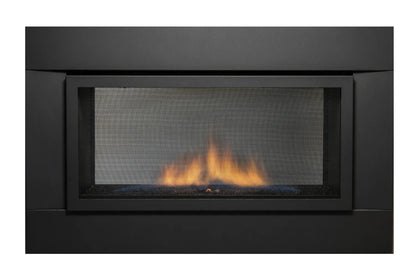 Amantii Sierra Flame Palisade 36" Deluxe See-Through Natural Gas Direct Vent Linear Gas Fireplace | PALISADE-36-DELUXE-NG