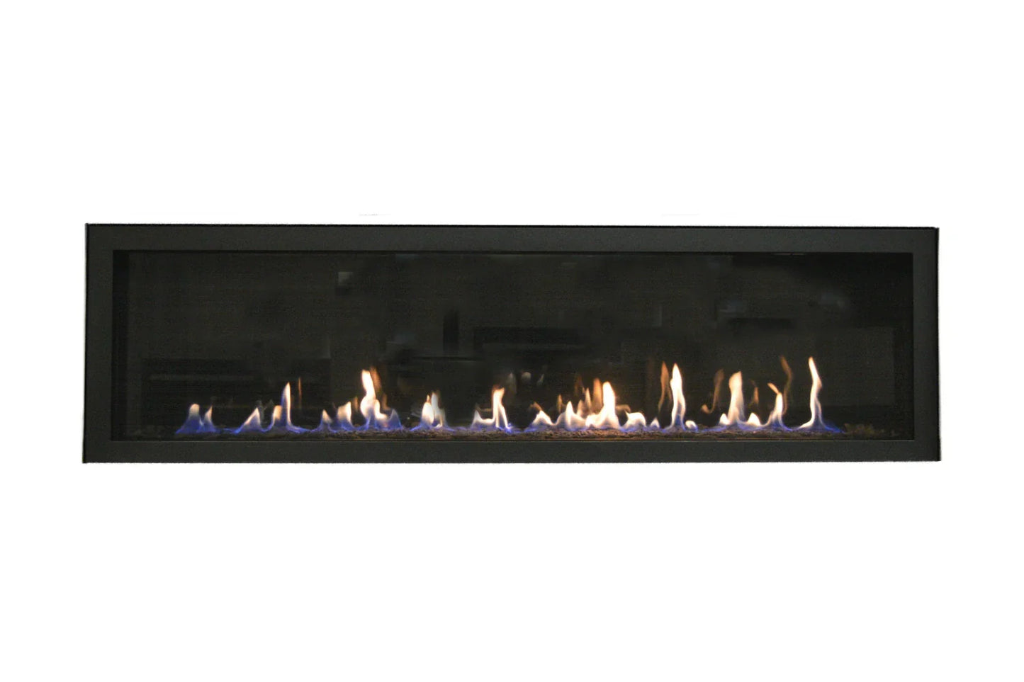 Amantii Sierra Flame Austin 65" Natural Gas Direct Vent Linear Gas Fireplace | AUSTIN-65G-NG-DELUXE