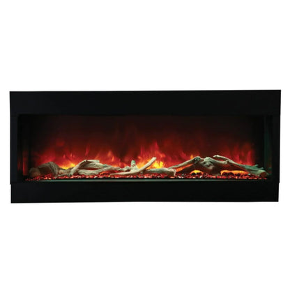 Amantii Tru View Deep 60" Indoor Outdoor 3 Sided Smart Electric Fireplace | 60-TRU-VIEW-XL