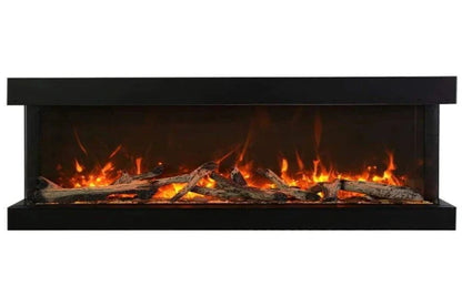 Amantii Tru View Extra Tall 60" Indoor Outdoor WiFi Enabled 3 Sided Electric Fireplace | 60-TRV-XT-XL