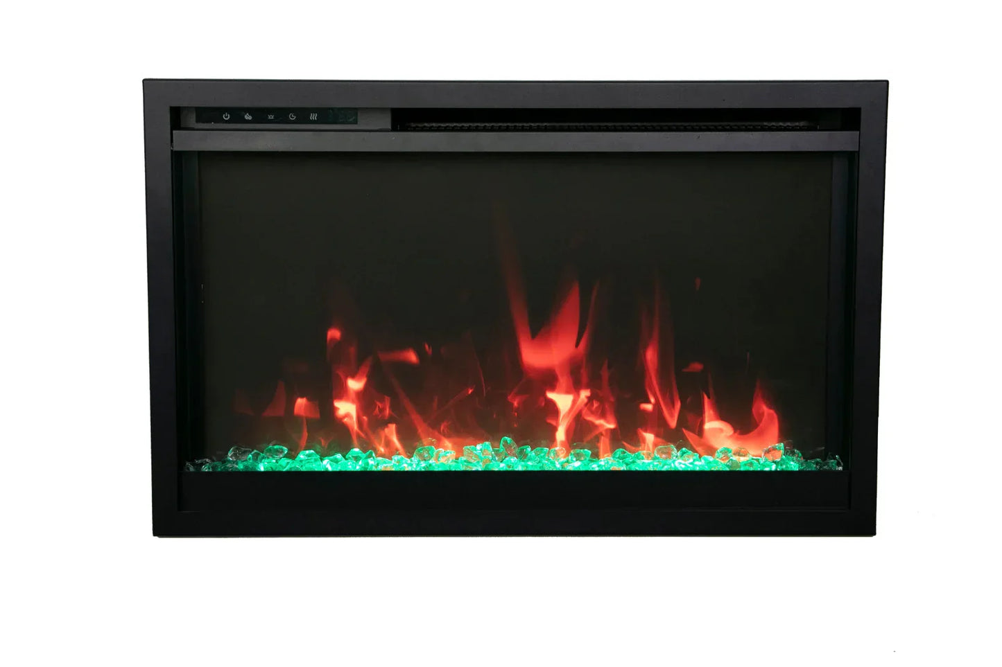 Remii Classic Xtra Slim 30" Built-In Smart Electric Fireplace | CLASSIC-SLIM-30