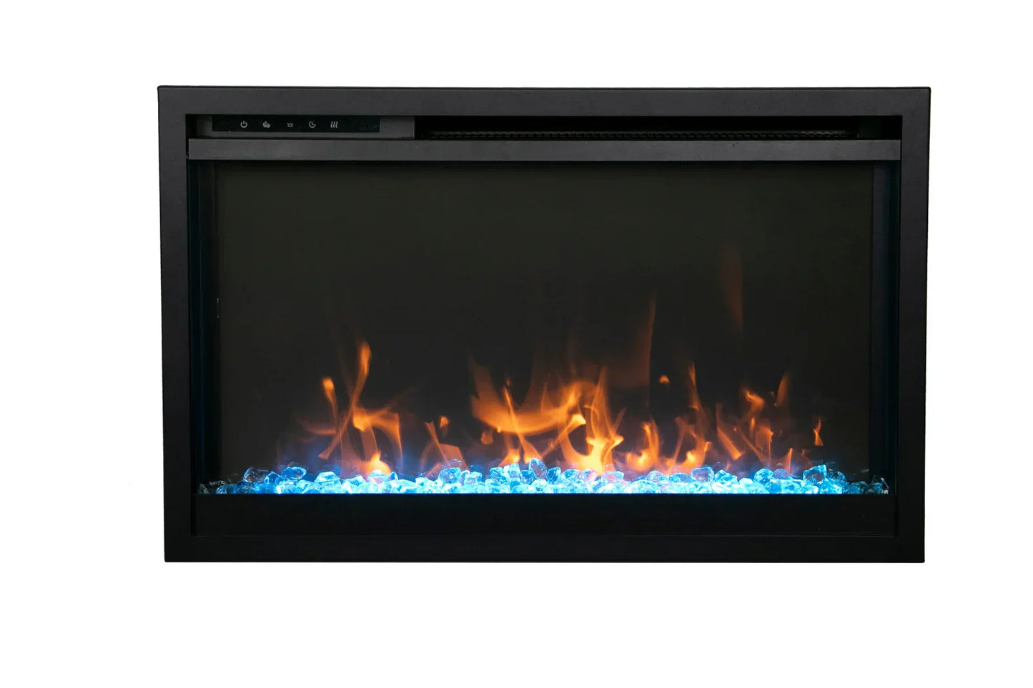 Remii Classic Xtra Slim 26" Built-In Smart Electric Fireplace | CLASSIC-SLIM-26