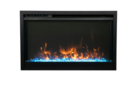 Remii Classic Xtra Slim 26" Built-In Smart Electric Fireplace | CLASSIC-SLIM-26
