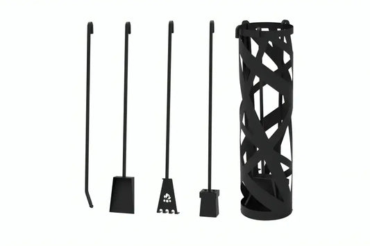 Valcourt Papyrus Fireplace Tool Set AC02622