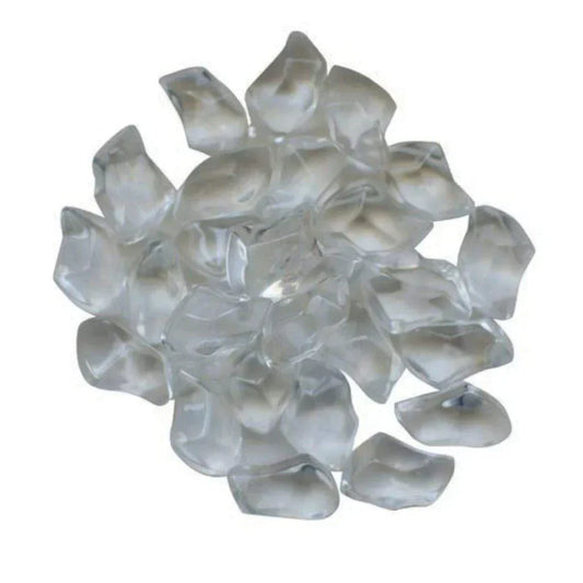 Amantii 1" Clear Gem 5 lbs Fire Glass Media | AMSF-GLASS-06